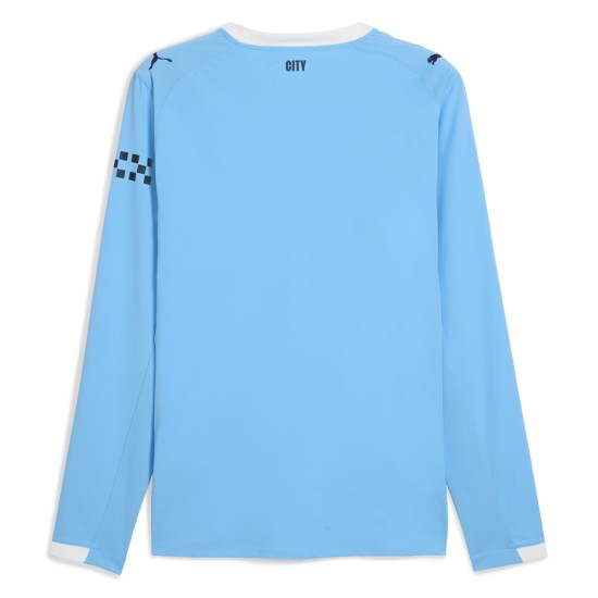 Kinder Manchester City 2025/26 Heimtrikot mit langen Ärmeln Kinder Manchester City 2025/26 Heimtrikot mit langen Ärmeln