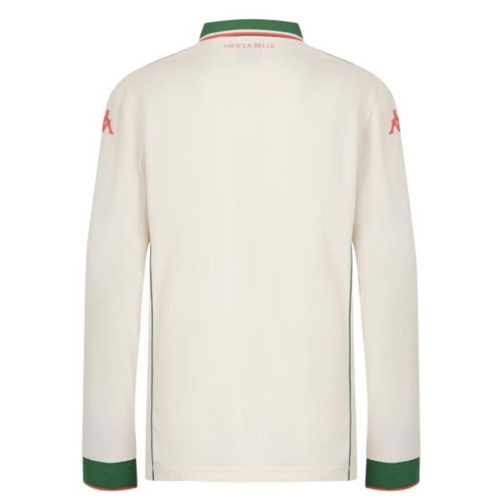 Herren OGC Nizza 2025/26 Auswärtstrikot Langarm Herren OGC Nizza 2025/26 Auswärtstrikot Langarm