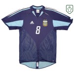 Männer Argentinien 2004/05 Auswärts Retro Shirt Zanetti #8
