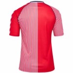 Herren Dänemark 86 Retro Shirt - Rot Herren Dänemark 86 Retro Shirt - Rot