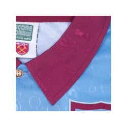 Herren West Ham United 1995 Jubiläums Auswärts Retro Shirt - Himmelblau Herren West Ham United 1995 Jubiläums Auswärts Retro Shirt - Himmelblau
