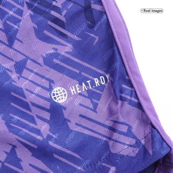 Argentinien 3 Stars Spielerversion Auswärtstrikot Weltmeisterschaft 2022