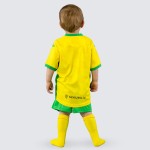 Kind Norwich City 2024/25 Heimtrikot