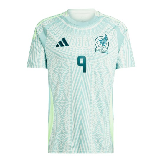 Raul Jimenez #9 Mexiko Auswärtstrikot Copa America 2024