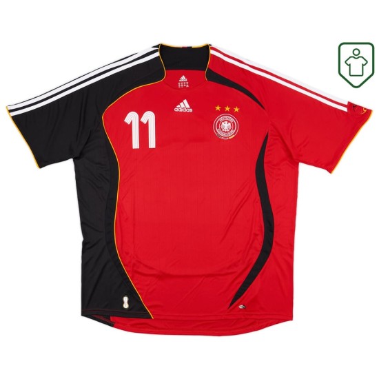Männer Deutschland 2005/07 Auswärts Retro Shirt Klose #11 Männer Deutschland 2005/07 Auswärts Retro Shirt Klose #11