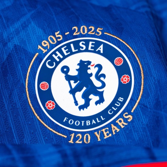 Chelsea 2025/26 Damen Heim 120. Jubiläumstrikot Chelsea 2025/26 Damen Heim 120. Jubiläumstrikot