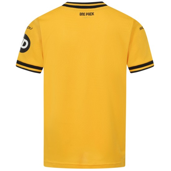 Kinder Wolverhampton Wanderers 2024/25 Heim Trikot