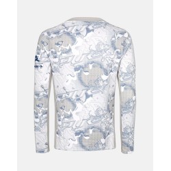 Kinder Tottenham Hotspur 2025/26 Heim Langarm Aufwärmtrikot