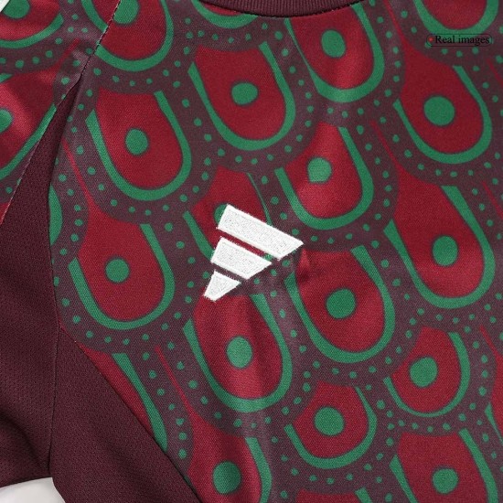 Kinder Mexiko Heimtrikot+Kurze Hosen Copa America 2024 Kinder Mexiko Heimtrikot+Kurze Hosen Copa America 2024