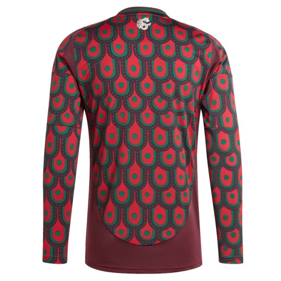 Mexiko Heimtrikot Lange Ärmel Copa America 2024 Mexiko Heimtrikot Lange Ärmel Copa America 2024