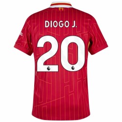 Herren Diogo Jota #20 Liverpool 2024/25 Heimtrikot