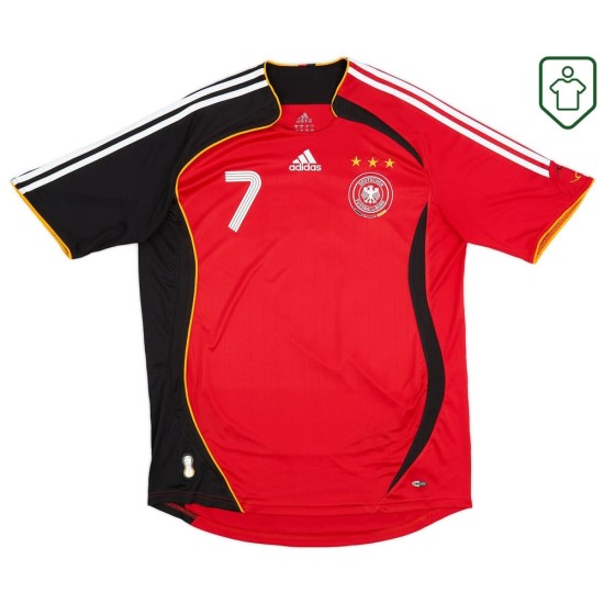 Männer Deutschland 2005/07 Auswärts Retro Shirt Schweinsteiger #7