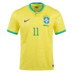 Philippe Coutinho #11 Brasilien Heimtrikot Weltmeisterschaft 2022