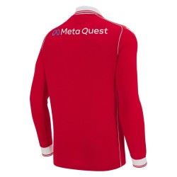 Kinder Wrexham AFC 2025/26 Heim Langarmtrikot