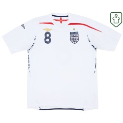 Männer England 2007/09 Heim Retro Shirt Lampard #8 Männer England 2007/09 Heim Retro Shirt Lampard #8