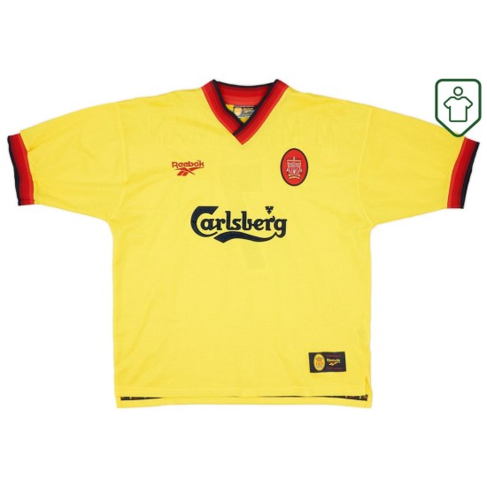 Herren Liverpool 1997/98 Auswärts Retro Shirt McManaman #7 Herren Liverpool 1997/98 Auswärts Retro Shirt McManaman #7