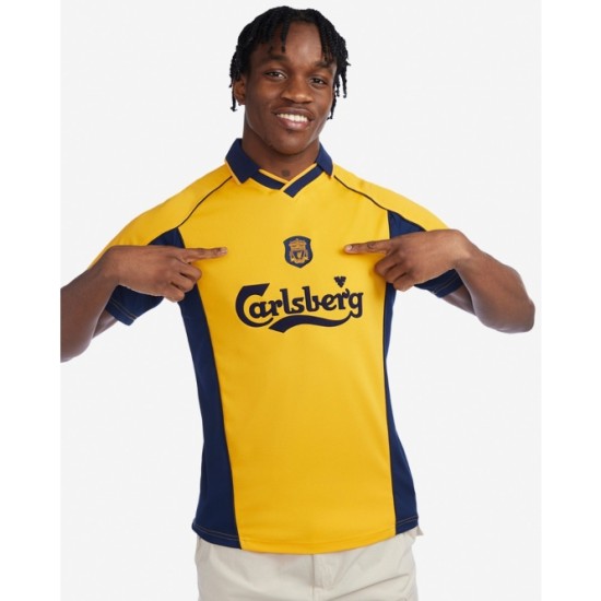 Damen Liverpool 2000/01 Auswärts Retro Trikot Damen Liverpool 2000/01 Auswärts Retro Trikot