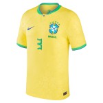 Kinder T.SILVA Brasilien 2022/23 Heimtrikot
