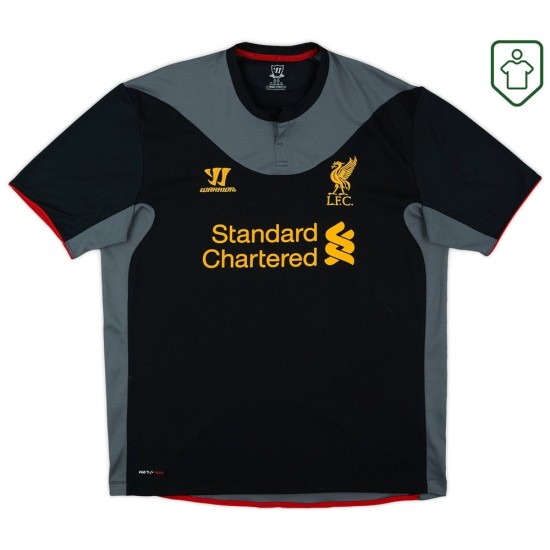 Herren Liverpool 2012/13 Auswärts Retro Shirt Gerrard #8