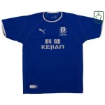 Herren Everton 2003/04 Heim Retro Shirt Gravesen #16