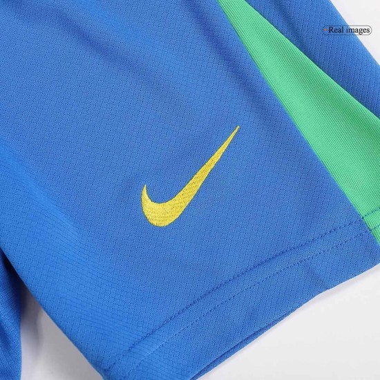 Kinder Brasilien Heimtrikot+Kurze Hosen Copa America 2024