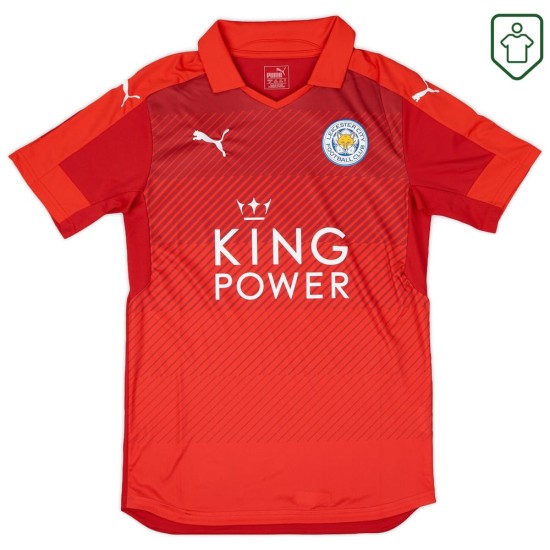 Herren Leicester City 2016/17 Auswärts-Retro-Trikot Vardy #9 Herren Leicester City 2016/17 Auswärts-Retro-Trikot Vardy #9