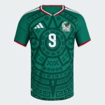 Herren Mexiko 2026 Heim Authentisches WM-Trikot RAÚL #9 Herren Mexiko 2026 Heim Authentisches WM-Trikot RAÚL #9