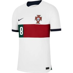 Bruno Fernandes #8 Portugal Auswärtstrikot Weltmeisterschaft 2022 Bruno Fernandes #8 Portugal Auswärtstrikot Weltmeisterschaft 2022