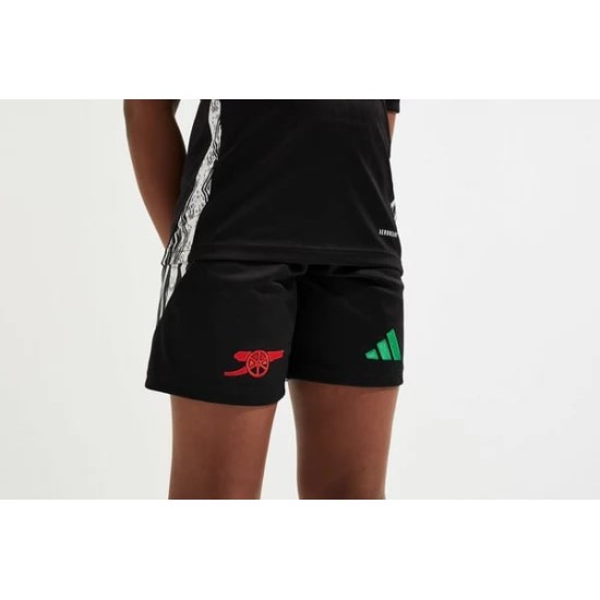 Kinder Arsenal 2024/25 Ausw채rtsshorts
