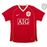 Herren Manchester United 2006/07 Heim Retro Shirt Solsjkaer #20