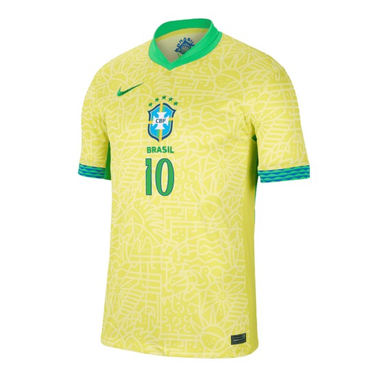 RODRYGO #10 Brasilien Heimtrikot Copa America 2024