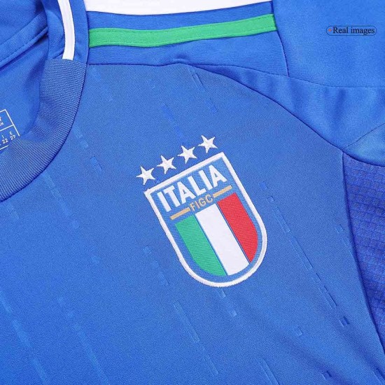 Kinder Italien Heimtrikot+Kurze Hosen EURO 2024