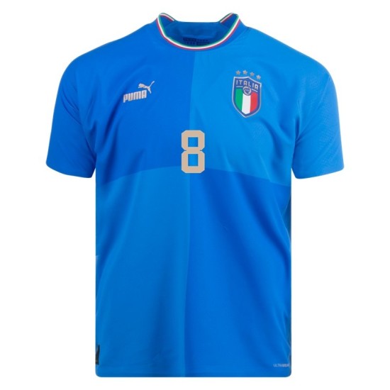 Jorginho #8 Italien Heimtrikot Weltmeisterschaft 2022 Jorginho #8 Italien Heimtrikot Weltmeisterschaft 2022