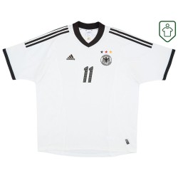 Männer Deutschland 2002/04 Heim Retro Shirt Klose #11 Männer Deutschland 2002/04 Heim Retro Shirt Klose #11