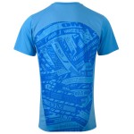 Herren OM 2024/25 Drittentrainingsshirt Vor Match - Azurblau