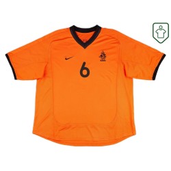 Männer Niederlande 2000/02 Heim Retro Shirt Seedorf #6 Männer Niederlande 2000/02 Heim Retro Shirt Seedorf #6