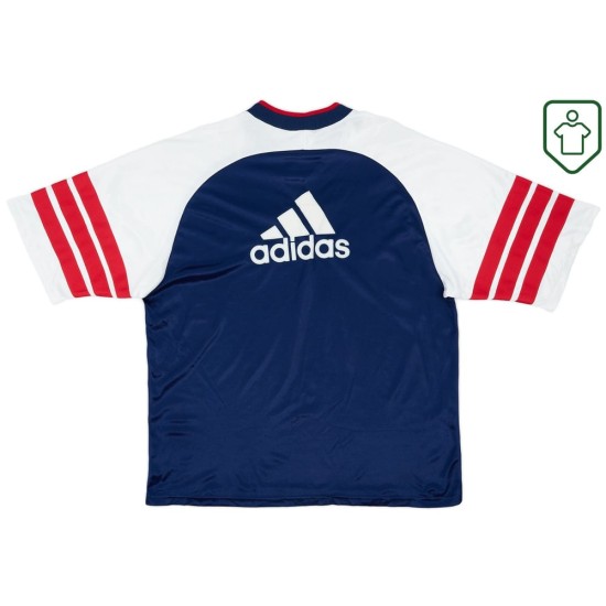 Herren Bayern München 1998/99 Retro-Trikot – Blau