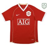 Herren Manchester United 2006/07 Heim Retro Shirt Rooney #8 Herren Manchester United 2006/07 Heim Retro Shirt Rooney #8