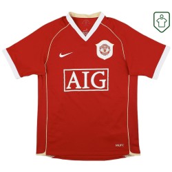 Herren Manchester United 2006/07 Heim Retro Shirt Rooney #8