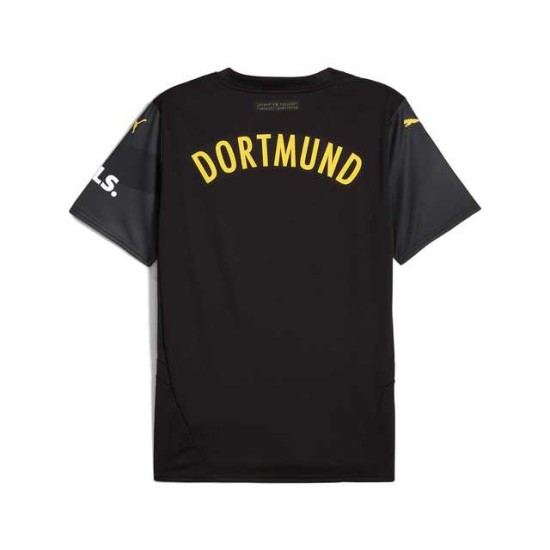 Damen BVB Borussia Dortmund 2024/25 Auswärts Trikot Damen BVB Borussia Dortmund 2024/25 Auswärts Trikot