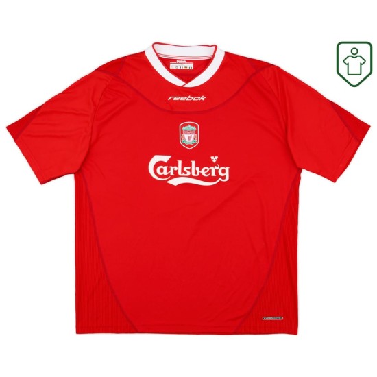 Herren Liverpool 2002/04 Heim Retro Shirt Owen #10 Herren Liverpool 2002/04 Heim Retro Shirt Owen #10
