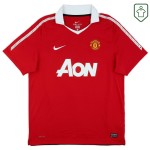 Herren Manchester United 2010/11 Heim Retro Shirt Berbatov #9