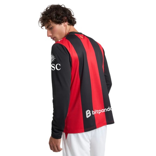 Herren Milan 2026/27 Heimtrikot Langarm