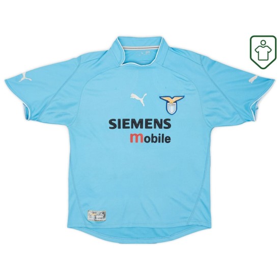 Herren Lazio 2002/03 Heim-Retro-Trikot Stam #31 Herren Lazio 2002/03 Heim-Retro-Trikot Stam #31
