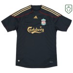 Herren Liverpool 2009/10 Auswärts Retro Shirt Gerrard #8