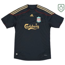 Herren Liverpool 2009/10 Auswärts Retro Shirt Gerrard #8 Herren Liverpool 2009/10 Auswärts Retro Shirt Gerrard #8