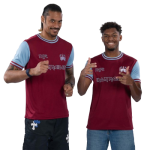 Kinder West Ham United x Iron Maiden 50. Jubiläums Trikot