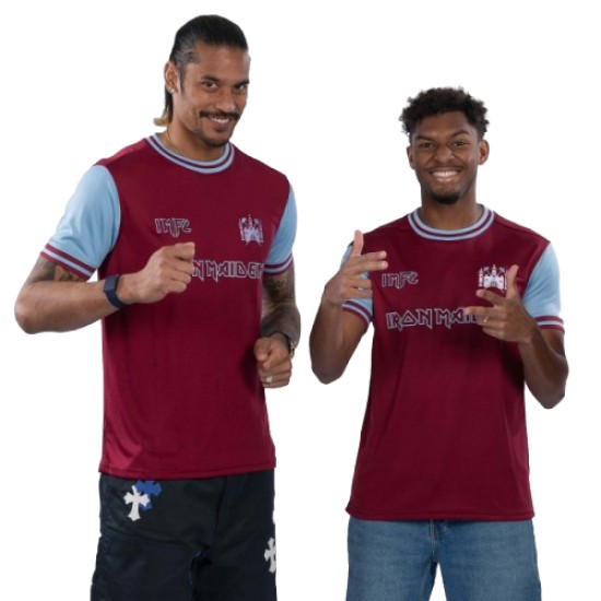 Herren West Ham United x Iron Maiden 50. Jubiläums Trikot Herren West Ham United x Iron Maiden 50. Jubiläums Trikot