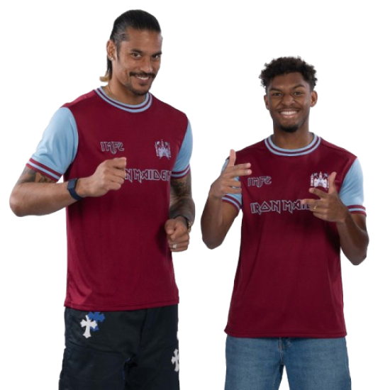 Kinder West Ham United x Iron Maiden 50. Jubiläums Trikot