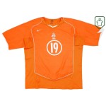 Männer Niederlande 2004/06 Heim Retro Shirt Robben #19